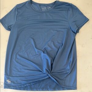 Women's Blue Activewear Top